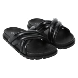 Ladies Black X-Band Sandals