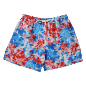 Young Men's Red, White & Blue Swim Shorts