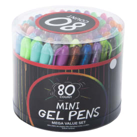 Mini Gel Pens 80-Pack