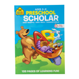 School Zone® Preschool Scholar Workbook