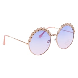 Ladies Round Daisy Frame Sunglasses
