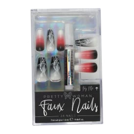 Halloween Faux Nails 24-Piece Set With Nail Glue