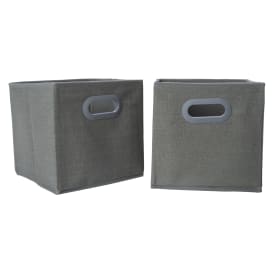 Collapsible Fabric Storage Cubes 9.84in x 9.84in 2-Count