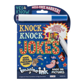 Imagine ink® Mess-Free Coloring Book With Knock Knock Jokes