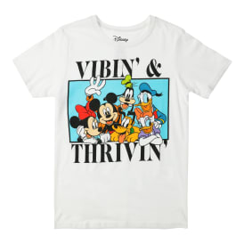 vibin & thrivin' Mickey & Friends graphic tee