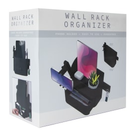 Wall Rack Organizer & Phone Holder