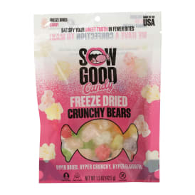 Sow Good Candy® Freeze Dried Crunchy Bears 1.5oz