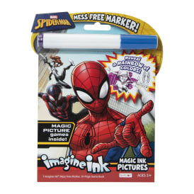 Imagine ink® Magic ink Pictures Mess-Free Coloring Book - Spider-Man