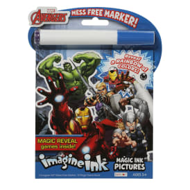 Imagine ink® Magic ink Pictures Mess-Free Coloring Book - Avengers