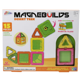 Grafix® Magnebuilds Magnetic Building Blocks 15-Piece Set