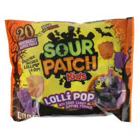 Sour Patch Kids® Halloween Lollipops With Dip 10.58oz