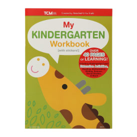 Tcm 'My Kindergarten Workbook' With Stickers