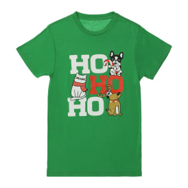 Pet Lovers ‘Ho Ho Ho’ Holiday Graphic Tee