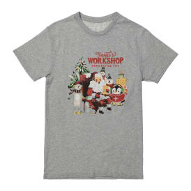 Santa’s Workshop Holiday Graphic Tee