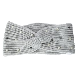 Pearl Knit Ear Warmer Headband