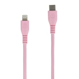 10ft 8-Pin To USB-C Charging Cable - Pink