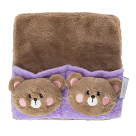 Animal Slippers Foot Pillow 12.6in
