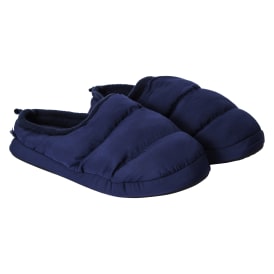 Mens Quilted Puffy Slippers