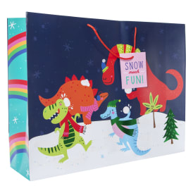 Holiday Super Jumbo Gift Bag 21.75In X 16.75In