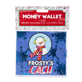 Holiday Money Wallet 4.29in x 3.7in