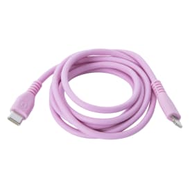 4ft 8-Pin To USB-C Charging Cable - Pink