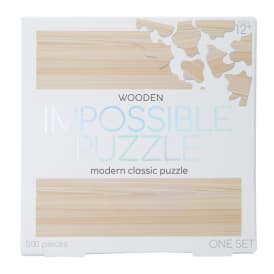 Wooden Impossible Puzzle 100-Piece