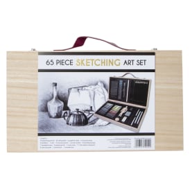 sketching art 65-piece set | Five Below