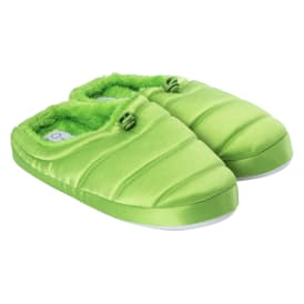 Ladies Quilted Puffer Slippers