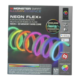 monster® smart illuminessence™ neon flex+ light strip 6.5ft
