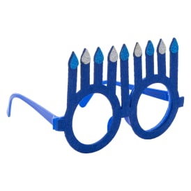 Hanukkah Menorah Glasses