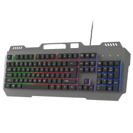 Wired LED Metal Gaming Keyboard For PC