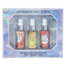 Kimberly’S Fruit Fusion Refreshing Fragrance Mist Collection 3-Piece Set