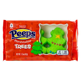 Peeps® Marshmallow Holiday Green Trees 3-Pack