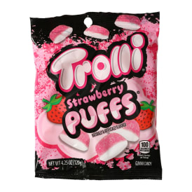 Trolli® Strawberry Puffs 4oz Candy Bag