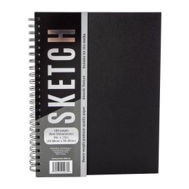 Premiere® Spiral Bound Hardcover Sketch Book 9in x 12in
