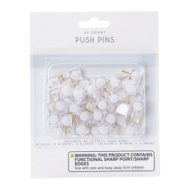 50-Count Push Pins