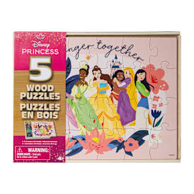 Wood Puzzles 5-Count