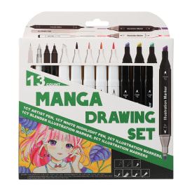 Manga Drawing Set 13-Piece