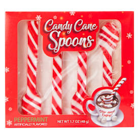 Candy Cane Spoons 4-Pack