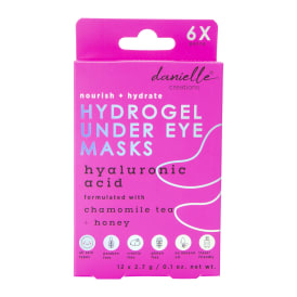 Danielle Creations® Hydrogel Hyaluronic Acid Under Eye Masks 6-Count