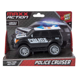Police Car Friction Vehicle