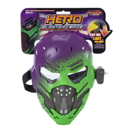 Light-Up Hero Combat Costume Mask