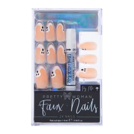 Halloween Faux Nails 24-Piece Set With Nail Glue