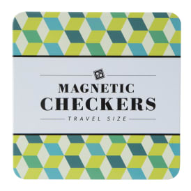 Travel Size Magnetic Checkers Board Game