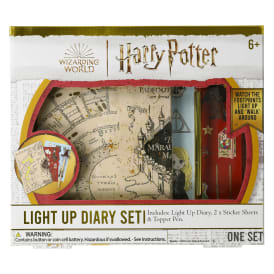 Harry Potter Marauders Map Journal with Wand Pen Set - Wizarding World Gifts