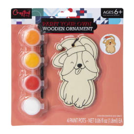 Paint Your Own Wooden Ornament Set