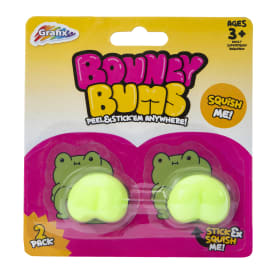 Bouncy Bums Peel & Stick Squishies 2-Pack