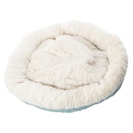 Faux Fur Round Pet Bed 30in