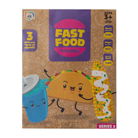 Fast Food Friends Food Squishy 3-Pack