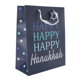 Large Hanukkah Gift Bag 12.75in x 10.25in